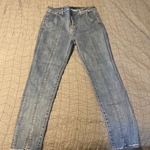 Risen skinny jeans